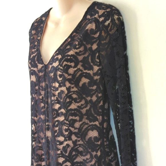 Astr Long Sleeve Lace Romper - Picture 7 of 16